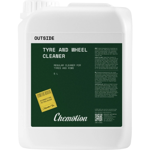 CHEMOTION TYRE AND WHEEL CLEANER 5L środek do mycia felg i opon
